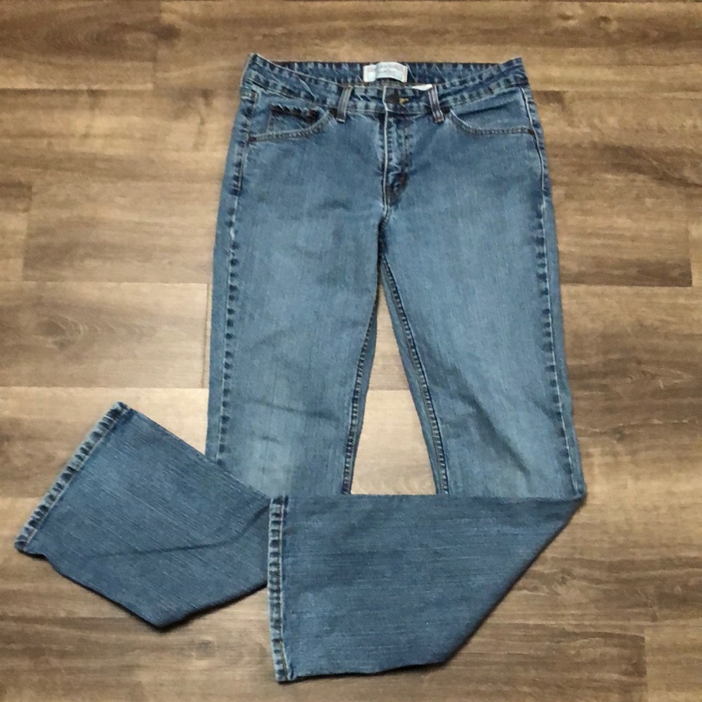 Levi Strauss Low Rise Bootcut Stretch Jeans size Misses 10M